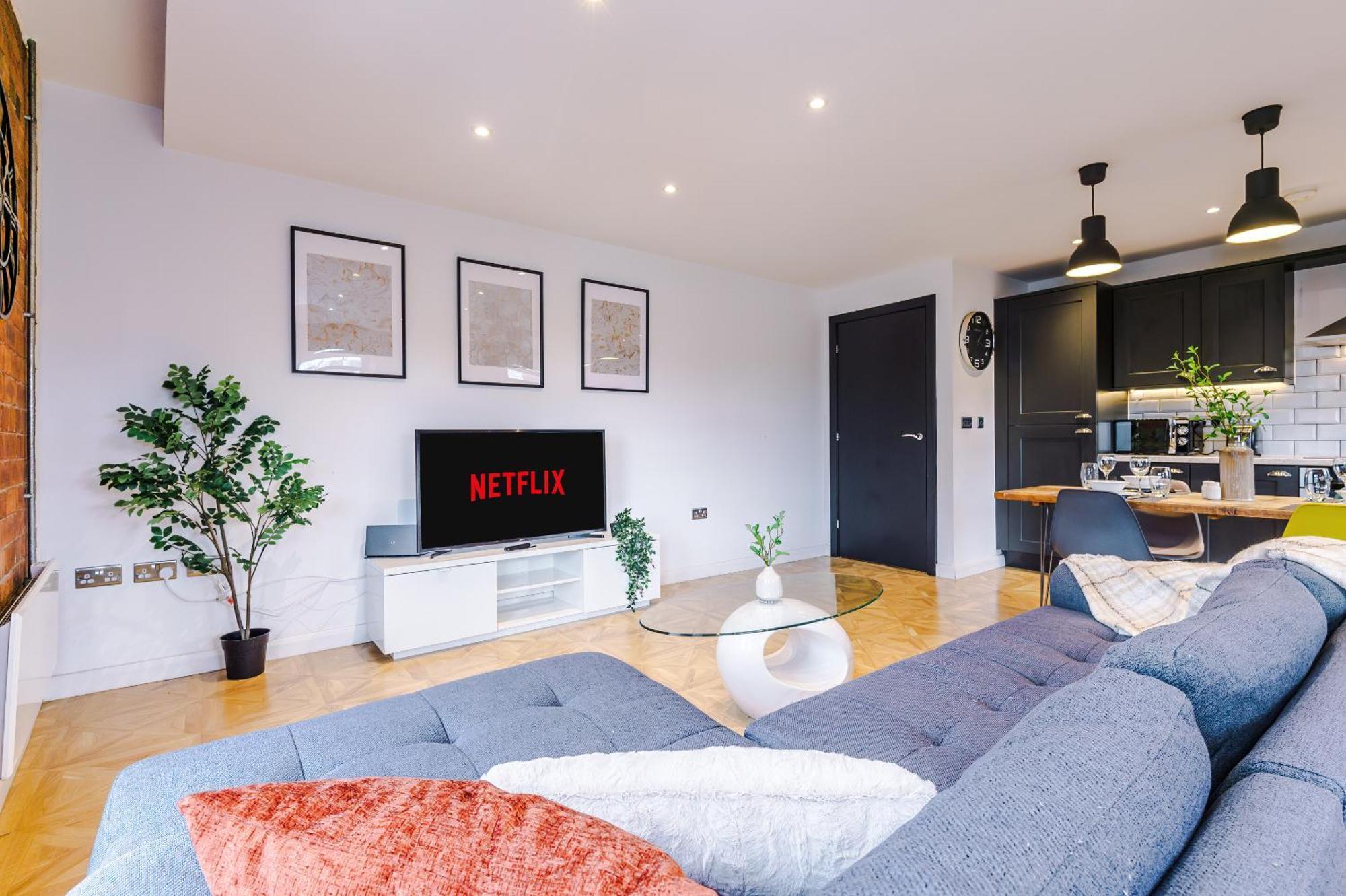 2 King Size Beds In Manhattan Styled Oversize Apartment Лидс Экстерьер фото
